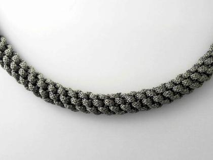 TeNo Collier Edelstahl 55cm – Herrenschmuck Collier aus Edelstahl.