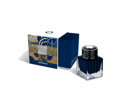 Montblanc Master of Art Gustav Klimt Tintenfass blau – Schreibgeräte Sonstige Accessoires in blau und aus Sonstiges. – Ansicht 2