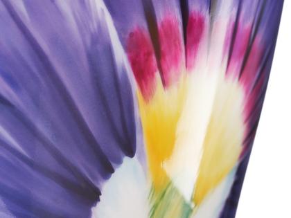 Meissen Giant Bloom Vase "Stiefmütterchen" 21 cm – Porzellanwaren Porzellanvase in weiß und aus Porzellan. – Ansicht 3