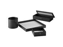 Montblanc Meisterstück Leder Multifunktionsablage – Büroaccessoires Sonstige Accessoires in schwarz und aus Sonstiges.