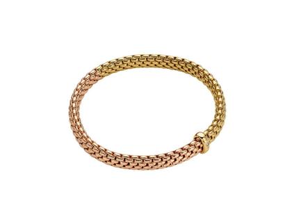 Armschmuck Armband aus 750 Gelbgold, 750 Rotgold und und .