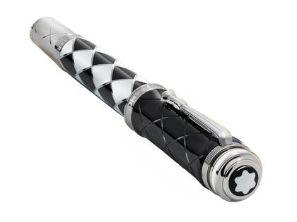 Montblanc Great Characters Homage to Queen Limited Edition 1975  Füllfederhalter Harlekin – Schreibgeräte Füllfederhalter aus 750 Gelbgold, Edellack und und . – Ansicht 7