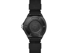 TAG Heuer Formula 1 Solargraph Quarz Kunststoff 38mm schwarzes Zifferblatt schwarzes Kautschukband – Herrenuhren Uhr mit Datum aus Edelstahl und Kunststoff. Das Gehäuse ist rund und schwarz. Das Kautschuk / Kunststoff / Silikon Armband ist schwarz. Das Zifferblatt ist ein Index in schwarz. – Ansicht 2
