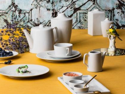 Meissen Cappuccinotassen Set "Cosmopolitan" – Porzellanwaren Tafelporzellan in weiß und aus Porzellan. – Ansicht 3