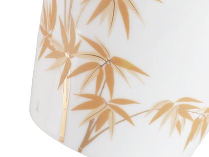 Meissen Cosmopolitan "Golden Bamboo" Vase Porzellan mit Golddekor 13,5cm – Porzellanwaren Tafelporzellan in weiß und aus Porzellan. – Ansicht 3