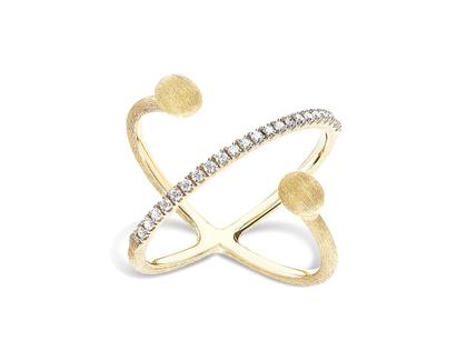 Nanis Dancing in the Rain Elite Ring Gelbgold 0,17 ct – Ringe Ring aus 750 Gelbgold. – Ansicht 3