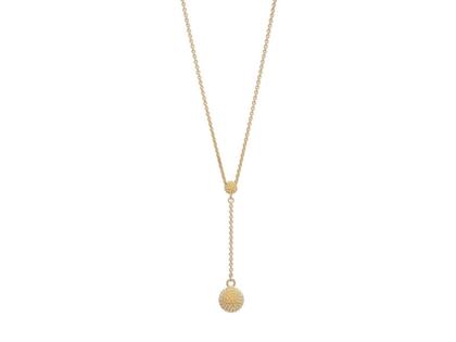 Pesavento Pixel Collier 43cm Silber gelbvergoldet – Halsschmuck Collier aus 750 Gelbgold, 925 Silber und und .