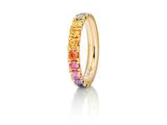 Capolavoro Rainbow Ring Gelbgold Saphir bunt – Ringe Ring mit Besatz aus 750 Gelbgold.