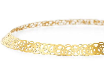 Niessing Roseum Collier Classic Yellow – Halsschmuck Collier aus 750 Gelbgold.