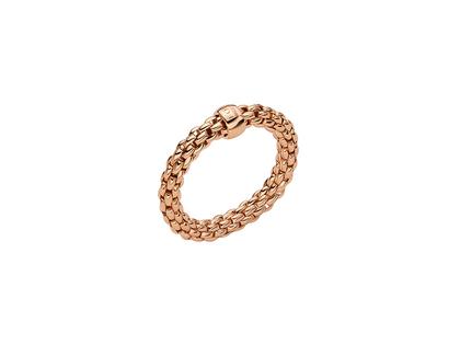Fope Essentials Ring Roségold schmal – Ringe Ring aus 750 Rotgold.