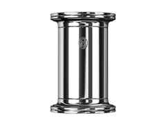 El Casco Zylinderspitzer aus Messing verchromt – Büroaccessoires Sonstige Accessoires in silber und aus Messing.