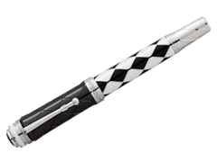 Montblanc Great Characters Homage to Queen Limited Edition 1975  Füllfederhalter Harlekin – Schreibgeräte Füllfederhalter aus 750 Gelbgold, Edellack und und . – Ansicht 3