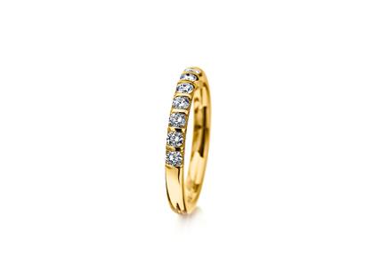 Meister Memoirering Gelbgold mit Brillanten 0,630ct – Ringe Ring mit Besatz in gelbgold und aus 750 Gelbgold.