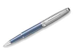 Montblanc Glacier Doué Rollerball – Schreibgeräte Rollerball aus 750 Weißgold.