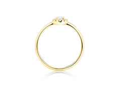 Capolavoro Magnifico Innenring Gelbgold mit Brillantrosette – Ringe Ring mit Besatz aus 750 Gelbgold. – Ansicht 2