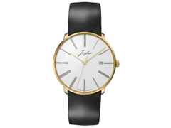 Junghans Meister Fein Automatic Edition Erhard Gelbgold mit