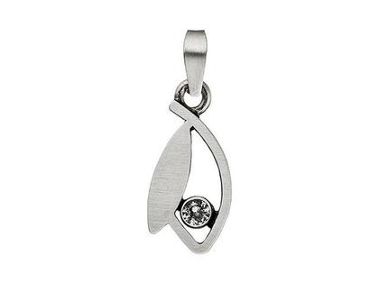 Nordform Design 22 Anhänger – Anhänger Anhänger mit Besatz aus 925 Silber.