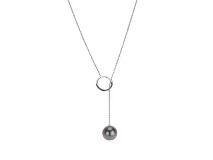 Schoeffel The Classic Emotion Collection Collier mit Tahitiperle – Halsschmuck Collier in silber und aus 750 Weißgold.