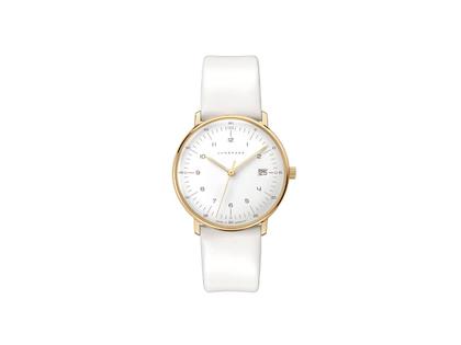 Junghans Max Bill Damen Quarz Edelstahl gelbgoldfarben-PVD