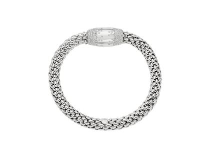 Fope Love Nest Flex'It Armband Weißgold 1 Schmuckelement Brillanten 2,35ct M flexibel – Armschmuck Armband aus 750 Weißgold. – Ansicht 2