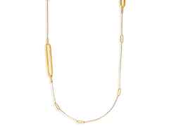 Nanis Libera Collier Gelbgold lang – Halsschmuck Collier aus 750 Gelbgold.
