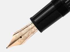 Montblanc Around the World in 80 Days LeGrand Füllfederhalter dunkelgrau – Schreibgeräte Füllfederhalter in grau und aus Edelharz, platiniert und vergoldet. – Ansicht 2
