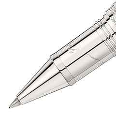 Montblanc Writers Edition                2020: Limited Edition Victor Hugo 1831 Rollerball – Schreibgeräte Rollerball aus Metall und und platiniert. – Ansicht 2
