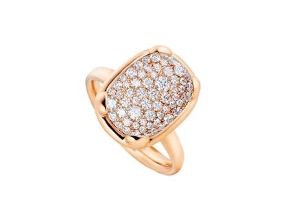 Capolavoro Capriccio Ring Roségold mit Brillanten 0,600ct – Ringe Ring mit Besatz aus 750 Rotgold.