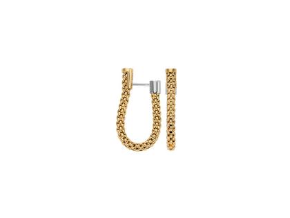 Fope Essentials Steckcreolen  Gelbgold  klein – Ohrschmuck Creolen aus 750 Gelbgold, 750 Weißgold und und .