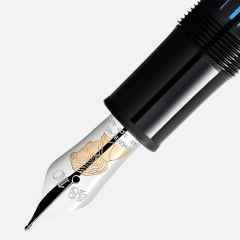 Montblanc Frederic Chopin Donation Pen Füllfederhalter – Schreibgeräte Füllfederhalter aus 585 Gelbgold, Edelharz und und platiniert. – Ansicht 2