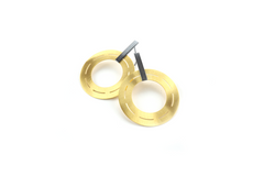 Maria Rzewuska Ohrhänger Silber vergoldet 36mm – Ohrschmuck Ohrhänger in gelbgold und aus 925 Silber und vergoldet.