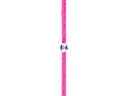 Schaffrath Colortaire Armband Weißgold mit Brillant 0,015 Hot Pink – Armschmuck Armband in rosa und aus 750 Weißgold.
