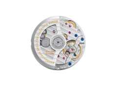 Nomos Glashütte Orion neomatik 39 New Black Automatik Edelstahl 39mm schwarzes Zifferblatt schwarzes Lederband Glasboden – Herrenuhren Uhr ohne Datum aus Edelstahl, Leder und rhodiniert. Das Gehäuse ist rund und silber. Das Lederarmband ist schwarz. Das Zifferblatt ist ein Index in schwarz. – Ansicht 7