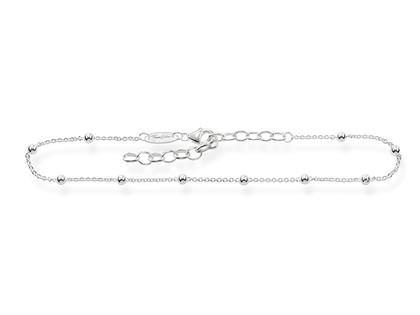 Weiterer Schmuck Fußkette aus 925 Silber.