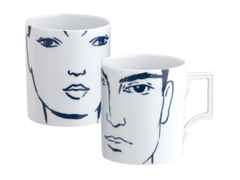 Meissen MUG Collection Henkelbecher-Set "Carol & Adam" – Porzellanwaren Tafelporzellan in weiß und aus Porzellan.