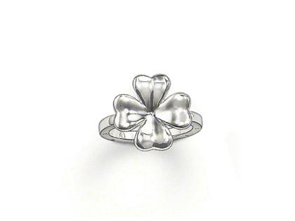 Thomas Sabo Seasonal 2012 Damenring Kleeblatt – Ringe Ring aus 925 Silber.
