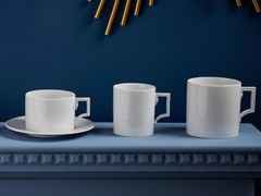 Meissen MUG Collection Big Mug Henkelbecher weiß – Porzellanwaren Tafelporzellan in weiß und aus Porzellan. – Ansicht 5