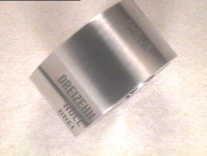 Apero Ring Silhouette Edelstahl 12mm mit Gravur – Ringe Ring aus Edelstahl.