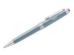 Montblanc Meisterstück X Olympic Heritage Chamonix 1924 Classique Kugelschreiber Edelharz platinumbeschichtet – Schreibgeräte Kugelschreiber in grau und aus Edelharz, Metall und platiniert.