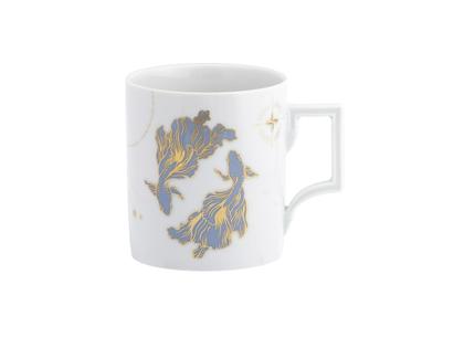 Meissen Zodiac Collection Henkelbecher "Fische" – Porzellanwaren Tafelporzellan in weiß und aus Porzellan.