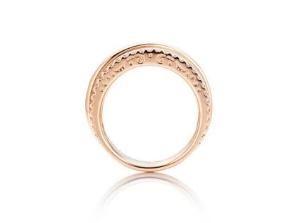 Capolavoro Magnifico Ring Roségold mit Brillanten – Ringe Ring mit Besatz aus 750 Rotgold. – Ansicht 2