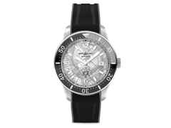 Montblanc 1858 Iced Sea Automatic Date Edelstahl grau 