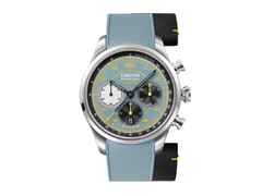 Union Glashütte Belisar Chronograph Speedster 2025 Limited Edition Automatik Edelstahl 44mm blaues Zifferblatt blaues Kautschukband – Herrenuhren Chronograph aus Edelstahl und Kautschuk. Das Gehäuse ist rund und silber. Das Kautschuk / Kunststoff / Silikon Armband ist blau. Das Zifferblatt ist arabisch und blau.