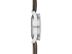 Sinn Spezialuhren 903 St II Navigationschronograph Automatik Edelstahl 41mm schwarzes Zifferblatt schwarzes Lederband – Herrenuhren Chronograph aus Edelstahl und Leder. Das Gehäuse ist rund und silber. Das Lederarmband ist schwarz. Das Zifferblatt ist arabisch Index und schwarz. – Ansicht 4
