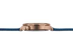 Sinn Spezialuhren T50 GOLDBRONZE B Limited Edition Automatik Bronze 41mm blaues Zifferblatt blaues Textilband – Herrenuhren Uhr mit Datum aus Bronze und Titan. Das Gehäuse ist rund und bronze. Das Textilarmband ist blau. Das Zifferblatt ist ein Index in blau. – Ansicht 2