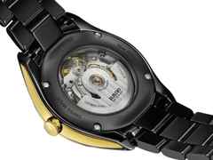 Rado HyperChrome Automatik Diamonds Keramik 42mm schwarzes Zifferblatt schwarzes Keramikband – Herrenuhren Uhr ohne Datum aus Keramik. Das Gehäuse ist rund und schwarz. Das Keramikarmband ist schwarz. Das Zifferblatt ist ein Index in schwarz. – Ansicht 4