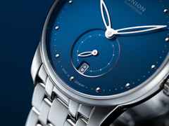 Union Glashütte Seris Automatik Edelstahl 36mm blaues Zifferblatt Metallband – Damenuhren Uhr mit Datum aus Edelstahl. Das Gehäuse ist rund und silber. Das Edelstahlarmband ist silber. Das Zifferblatt ist ein Index in blau. – Ansicht 4