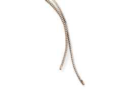 Henrich & Denzel Amila Armband  Roségold mit Brillanten vollausgefasst – Armschmuck Armband aus 750 Rotgold.