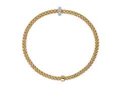 Fope Prima Armband mit Brillanten Gelbgold – Armschmuck Armband aus 750 Gelbgold. – Ansicht 2
