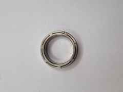 Meister Ring Titan mit Rillen Men´s Collection – Ringe Ring aus Titan. – Ansicht 2